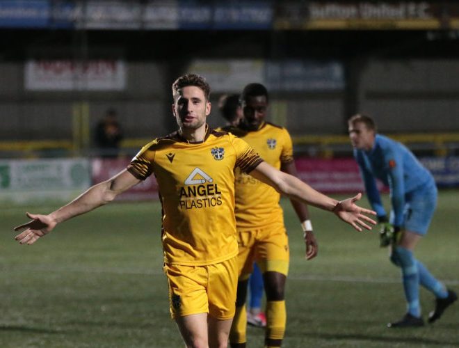sufc1747 suttons will randall celebrates scoring the us late third goal sutton v dagenham paul loughlin 1001x501 1 e1616407721177