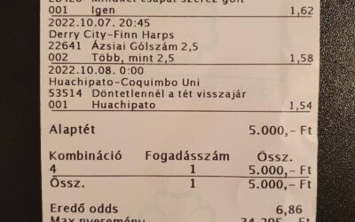 Foci FREE szelvényötlet