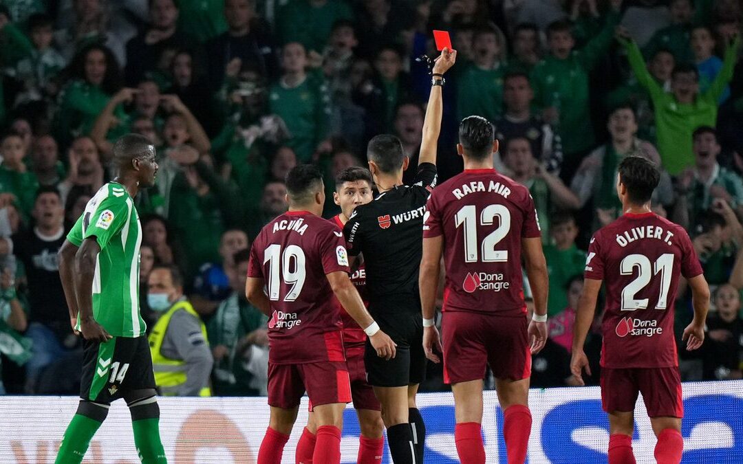 Betis – Sevilla (lesz piros lap) 2.79