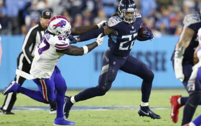 Tennessee Titans – Jacksonville Jaguars (D. Henry futott yardjai: 88.5 felett) 1.90