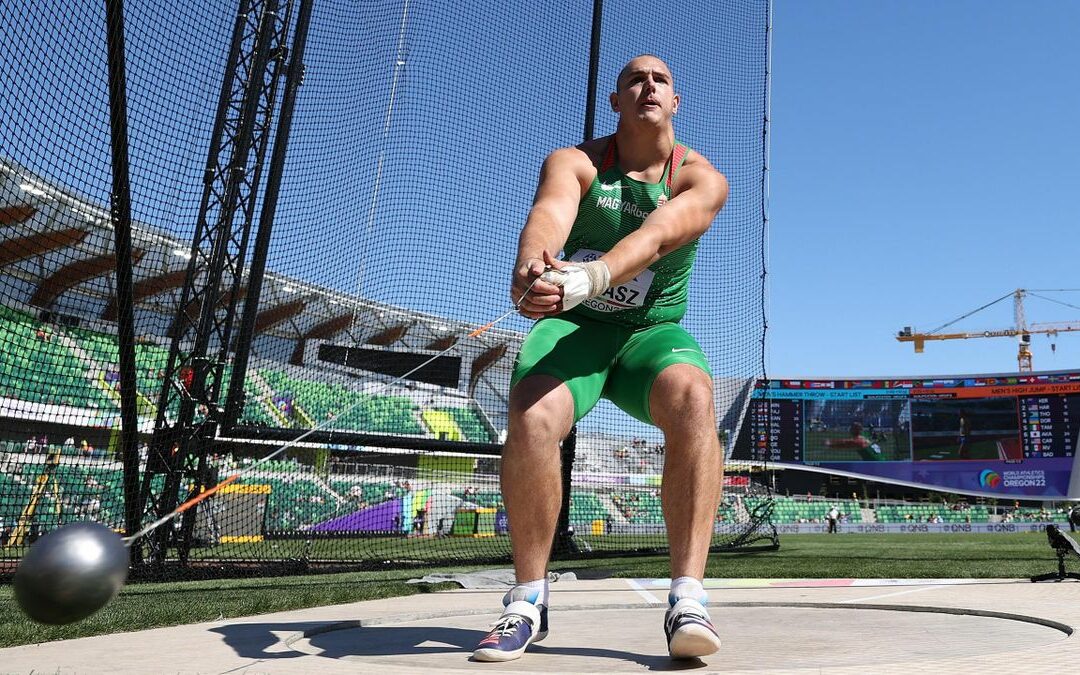 atlétika VB 2023 – férfi kalapácsvetés (Halász B. legjobb érvényes eredménye: 79.50 méter vagy több) 1.85