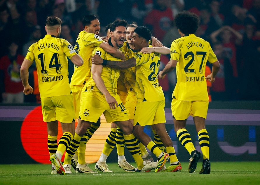 PSG – Borussia Dortmund (AH +1.5) V 1.74