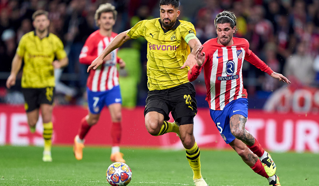 Atletico Madrid – Borussia Dortmund (E. Can büntetőlapot kap) 3.80